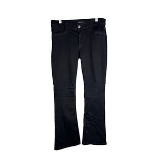 White House‎ Black Market Pants Womens 8S Black Jean Cut Skinny Flare Stretch
